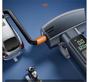 Pompa Ban Nirkabel Layar Digital 150PSI Kompresor Udara Isi Ulang Kabel Pengisian USB Palu Pelepas Udara 4500Mah PR - Product Image 5