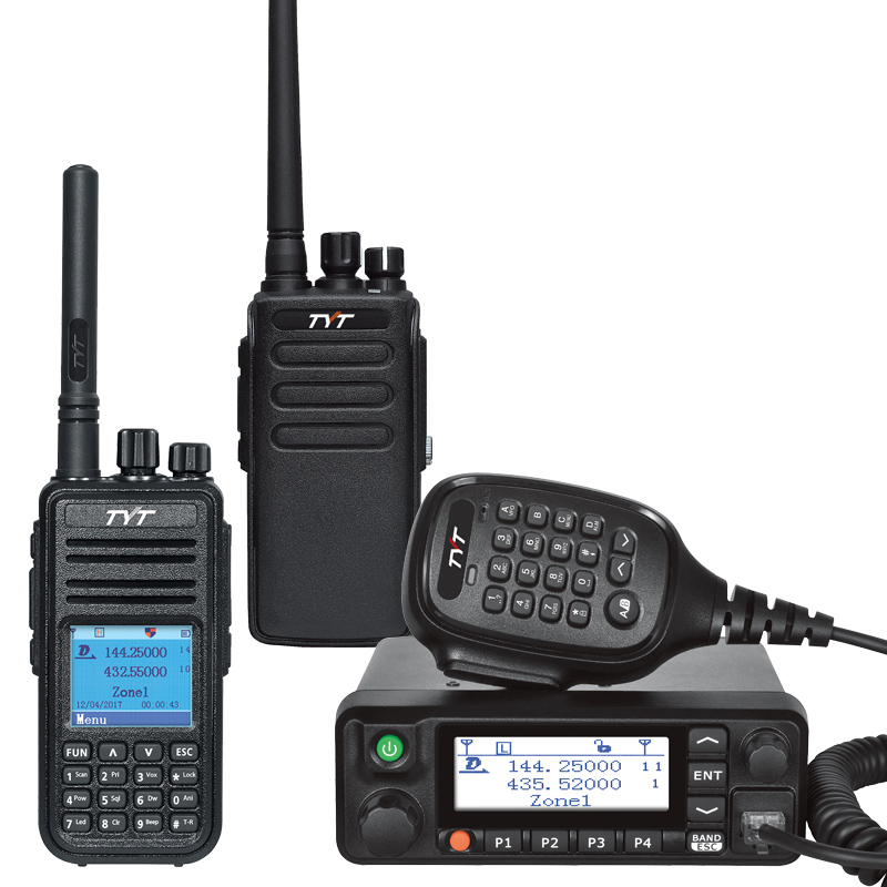 حار بيع DMR الرقمية سيارة راديو TYT MD-9600 50W VHF UHF ارتفاع انتاج الطاقة راديو السيارة المتنقلة البحرية