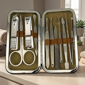 ASAP Eco-Friendly 5 in 1 Classic Stainless Steel <b>Nail</b> Clipper Set Manicure Instrument Tool Adult Use Beauty Accessory - Product Image 2