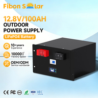 بطارية ليثيوم أيون شمسية متعددة الأغراض ، حزمة بطارية LiFePO4 بجهد 100v 2560Wh