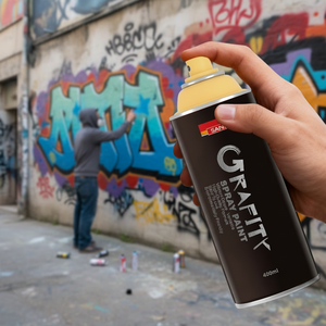 Pintura en Aerosol SANVO de Colores Vibrantes, Secado Rápido, Alta Cobertura, Pintura Acrílica en Aerosol Impermeable para Arte Callejero, Murales y Manualidades - Product Image 1