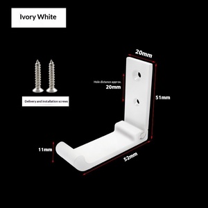 Gancio Pieghevole Invisibile in Lega di Zinco per Ingresso e Porta, Appendiabiti Singolo a Fissaggio Libero, Design Moderno per Scarpiera da Interno a Parete - Product Image 6