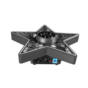 FEIYUEYUE DMX Rotate Star, Luz Matricial LED RGBW de 4x10W + 2x5W Ámbar con Efecto Estroboscópico, Control DMX512, Estroboscopio de 1-20Hz para Club/Fiesta/<span class=keywords><strong>Discoteca</strong></span> - Product Image 6