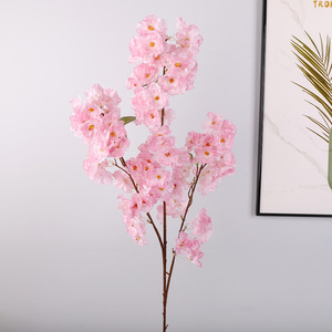 Flor de cerezo con tacto real, ramas de flores artificiales, flores de <span class=keywords><strong>Nochevieja</strong></span> para decoración de interiores y fotografía artística - Product Image 2