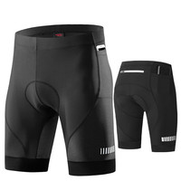 Cuissard rembourré en gel pour homme professionnel personnalisable avec poches Cuissard de cyclisme respirant à sublimation