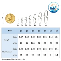 Accessoires de pêche en acier inoxydable robuste multi-tailles : Émerillon, mousqueton, crochet, résistance à la rouille, mousqueton Duolock, goupille de pêche