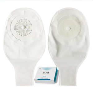 Bolsa de Ostomía de una Pieza, Material Hidrocoloide, Resistente al Agua, Cuidado Corporal, Bolsa para Excreciones de Estoma, Caja de 10 Piezas - Product Image 5