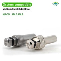 Tournevis manuel MUA pour implants dentaires, outil en acier chirurgical pour la chirurgie orale, Osstem OEM ODM