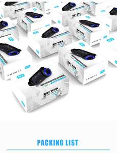 Casque d'intercom Bluetooth universel pour moto 6 Riders avec partage de <span class=keywords><strong>musique</strong></span> et suppression du bruit - Product Image 6