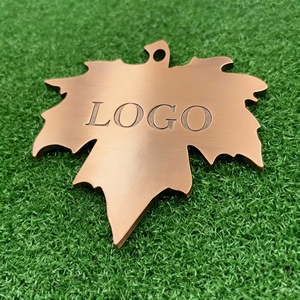 Étiquette métallique en cuivre sur mesure de qualité supérieure, étiquette d'emballage pour équipement haut de gamme, <span class=keywords><strong>plaque</strong></span> décorative, service OEM disponible, coût - Product Image 5