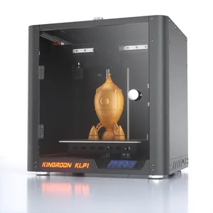 Resmi Kingroon KLP1-230 çekirdek-xy FDM 3D yazıcı otomatik yatak tesviye Impresora 3D yazıcı
