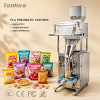 Machine d'emballage de bonbons industrielle durable à commande intelligente en acier inoxydable avec pesage automatique