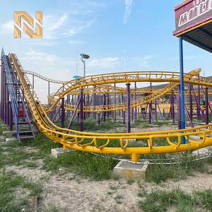 Montaña Rusa Eléctrica Infantil para Exteriores, Mini Montaña Rusa de Acero para Centros Comerciales y Parques de Atracciones, Modelo NOVA LR092 - Product Image 2