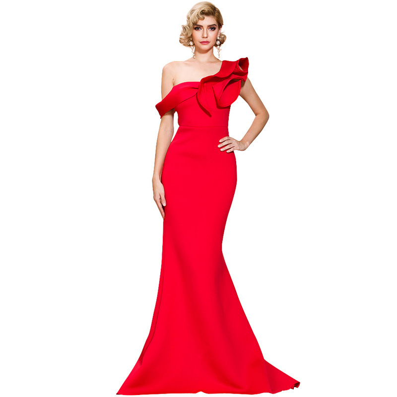 sachin and babi light blue dress rose gold evening dresses 2020 mermaid luxury sparkle elegant long evening  gown formal dress vestido de Longo