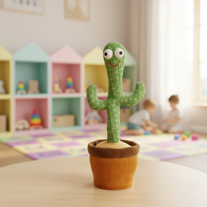 <span class=keywords><strong>Cactus</strong></span> Dansant qui Apprend à Parler, Chante, Se Balance, Se Tord et Répète - Jouet Électrique pour Bébés, Tout-Petits et Enfants - Cadeau pour Enfants - Product Image 6