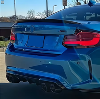 Pour BMW Série 2 F22/M2 F87 Spoiler en fibre de carbone style P Vente directe d'usine