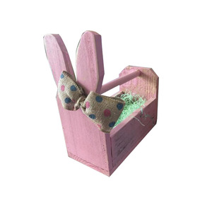 Phục Sinh Bằng Gỗ BUNNY BOX Thỏ Giỏ Cho Lễ Phục Sinh Trang Trí Nội Thất - Product Image 1