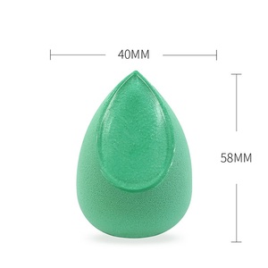 Nouveauté : Éponge de maquillage en silicone en forme de goutte d'eau et de gourde pour fond de teint et poudre - Product Image 4