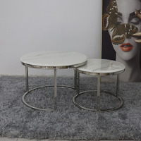 Grossistes en meubles de salon Table basse personnalisée en métal et en bois