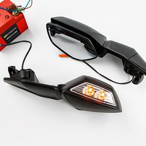 Ajuste para KAWASAKI <span class=keywords><strong>NINJA</strong></span> 300 250 400 <span class=keywords><strong>650</strong></span> <span class=keywords><strong>ER6F</strong></span> EX300 EX250 EX400 EX650 ZX6R LED espejo retrovisor señal de giro 2018-2022 - Product Image 6