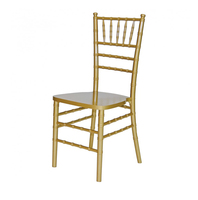 Chaise Chiavari de haute qualité pour Restaurant blanc peinture moderne chaise de salle à manger meubles d'hôtel nordique chaise de mariage en bois massif