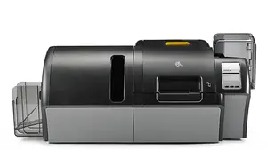 Zebra Zxp Series 9 Retransfer-ID-Karten drucker mit Laminierung Doppelseitiger Druck Voll farbe oder Monochrom 190 Cph 300 Dpi 20 Kg