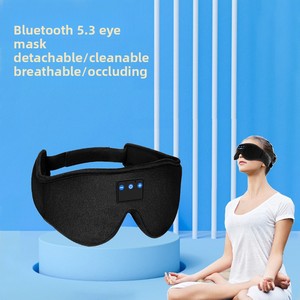 <span class=keywords><strong>Masque</strong></span> de sommeil intelligent Bluetooth 54 en soie glacée <span class=keywords><strong>avec</strong></span> logo personnalisé et fonction anti-lumière - Product Image 5