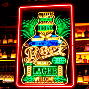 Custom LED Neon <strong>Sign</strong> <strong>for</strong> Bar &amp; Restaurant Personalized <strong>Beer</strong> Bottle Waterproof Vibrant Glow <strong>for</strong> Pub Decor - Product Image 1