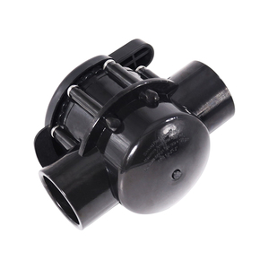 Vanne de dérivation PC bidirectionnelle noire 263038, durable, à étanchéité positive, compatible avec la plupart des pompes de <span class=keywords><strong>piscine</strong></span>, pièces de rechange de 1,5 pouce - Product Image 1
