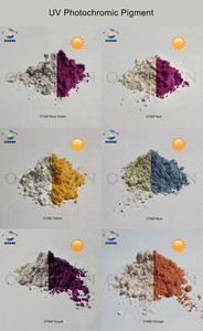 La luce del sole sensibile pigmenti fotocromatiche <span class=keywords><strong>in</strong></span> <span class=keywords><strong>polvere</strong></span> coloranti industriale UV pigmenti - Product Image 4