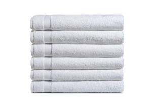Nouvelles Serviettes de Bain en Coton Doux Blanc Personnalisables pour Hôtels <span class=keywords><strong>et</strong></span> Maisons – Ensembles de Serviettes Visage <span class=keywords><strong>et</strong></span> Serviettes de Toilette - Product Image 5