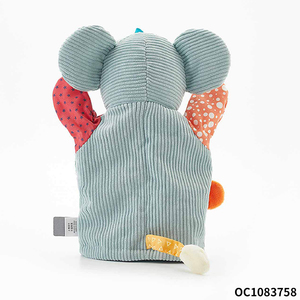 Marioneta de Mano de Elefante de Dibujos Animados, Juguete de Peluche al por Mayor para Niños Pequeños, Juego de Roles con Sonido de Campana, Juegos Divertidos para la Familia - Product Image 6