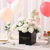 Roses blanches artificielles, bouquet de 12 pièces, réalistes, à longue tige, en soie, pour fête, maison, mariage, centre de table, bureau, décoration DIY