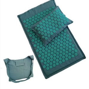 Alfombrilla de Acupresión Terapéutica Profesional, Juego de Alfombrilla de Yoga con Almohada de Semillas de Lino, Alivio del Dolor, Masaje en Casa - Product Image 5