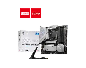 MS1 B760M EDGE TI WLAN Unterstützung 13600KF/14600KF/14600K Intel B760/LGA1700 Computer-Hauptplatine
