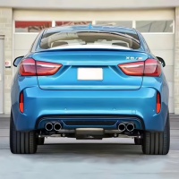 Kits de Carrocería F16 para BMW X6 F16, Kit de Modificación a X6M, Parachoques Delantero, Difusor, Faldones Laterales, Rejilla, Kit Facelift F16 14-19