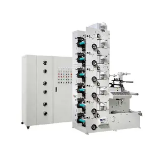 Флексографическая печатная машина типа 4, 5, 6-цветная флексографическая печатная машина для бумажных стаканчиков, флексографская печатная машина