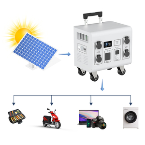 China Factory AC 3000W <b>Portable</b> <b>Generator</b> 2560Wh Battery Outdoor Camping Power Station CP3000 Solar Power Station CP3000 - Product Image 4