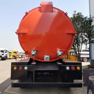 Semirremolque de Servicio de Alcantarillado de 2 Ejes, 20cbm, 5300 Galones, para Succión de Aguas Residuales Fecales Municipales - Product Image 6