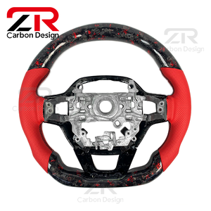 พวงมาลัยคาร์บอนไฟเบอร์แบบฟอร์จพร้อมจอแสดงผล LED สำหรับตกแต่งภายในรถยนต์ฮอนด้า ซีวิค รุ่นที่ 11 - Product Image 6