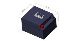 Batería de Litio Inteligente Integrada con BMS de 25.6V 100Ah para <span class=keywords><strong>Autocaravanas</strong></span> y Caravanas con Corriente de Descarga Continua de 200A - Product Image 5