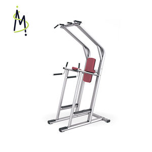 Rack d'entraînement de force de base série SM LF avec poignées pour tractions, dips et relevés de genoux, pour salle de sport commerciale et entraînement abdominal - Product Image 1