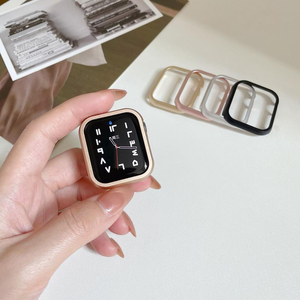 Coque en alliage d'<span class=keywords><strong>aluminium</strong></span> pour <span class=keywords><strong>Apple</strong></span> <span class=keywords><strong>Watch</strong></span> 4 5 6 <span class=keywords><strong>7</strong></span> 8 10 Smart <span class=keywords><strong>Watch</strong></span> Protector Cover Iwatch 41 44 45 46 Ultra 49mm Metal Frame Bumper - Product Image 4
