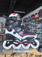 Patins à roulettes professionnels en fibre de carbone pour adultes et enfants, patins à roulettes en ligne pour l'extérieur, chaussures de patinage freestyle slalom