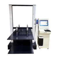 Testeur de compression de cartons à commande informatique BCT, testeur de charge d'empilage pour emballages en carton ondulé, laboratoire