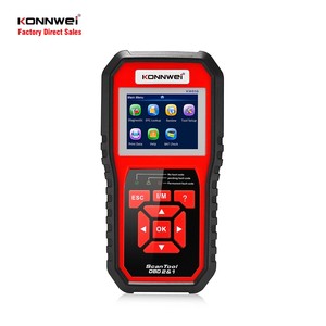 KONNWEI KW850 OBD2 escáner de diagnóstico lector de <span class=keywords><strong>c</strong></span>ódigo de problema OBDII probador de sensor de motor para vehículo de 12 <span class=keywords><strong>V</strong></span> <span class=keywords><strong>c</strong></span> - Product Image 1