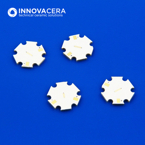 0,38mm bis 1,0mm Dicke AlN Keramiksubstrat mit Kupferbeschichtung für IGBT LED RF Hochfrequenz PCB Wärmeableitung - Product Image 4