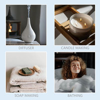 Extrait de feuille de lavande biologique Pure Sky Huile essentielle pure 10 ml Soluble dans l'eau Diffuseur d'aromathérapie automobile Humidificateur