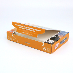 FNC720 Vente en gros d'usine Prix bas Feuille de conditionneur de tissu solide Légère Jetable Utilisation domestique Feuille de sécheuse à linge - Product Image 1
