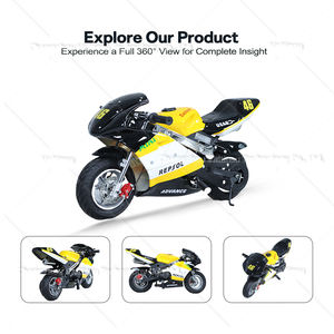 Mélange d'<span class=keywords><strong>essence</strong></span> et d'huile de haute qualité 49cc deux temps 25:1 pour moto de vélo de poche d'enfants Mini - Product Image 6